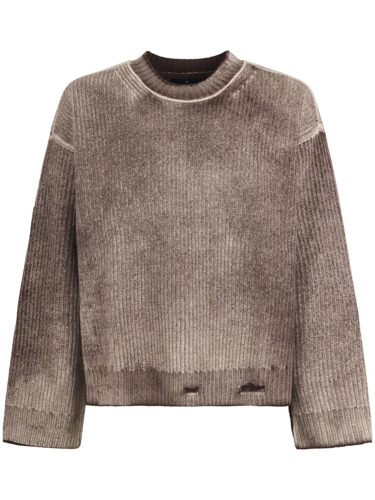 REVERSIBLE FADE OUT KNIT